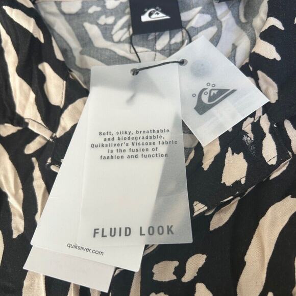 Quiksilver Women's Sunny Ride - Short Sleeve Shirt Dress Women's Size S NWT - Picture 6 of 6